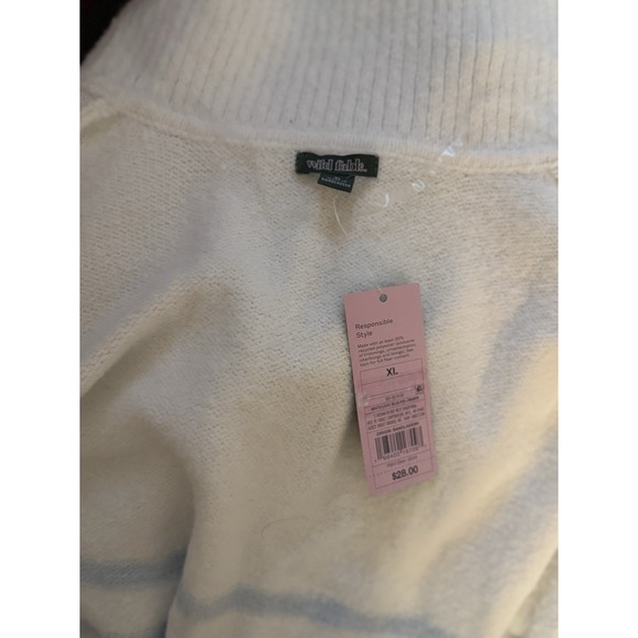 wild fable Light Blue And White Sweatshirt Size XL - Picture 5 of 9